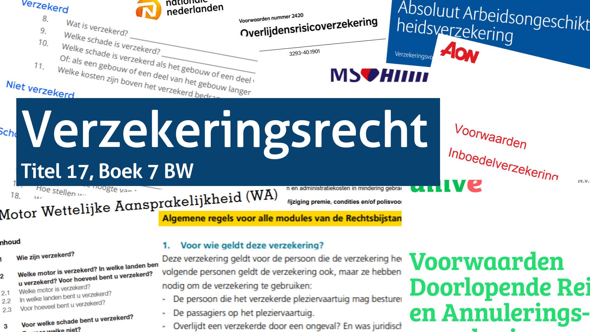 De beste verzekeringen vergelijken Klik en bespaar direct!
