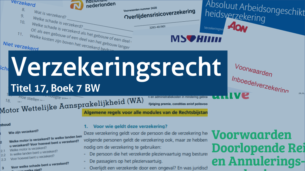 Gevolgen van te laat betalen verzekeringspremie (artikel 7934 BW