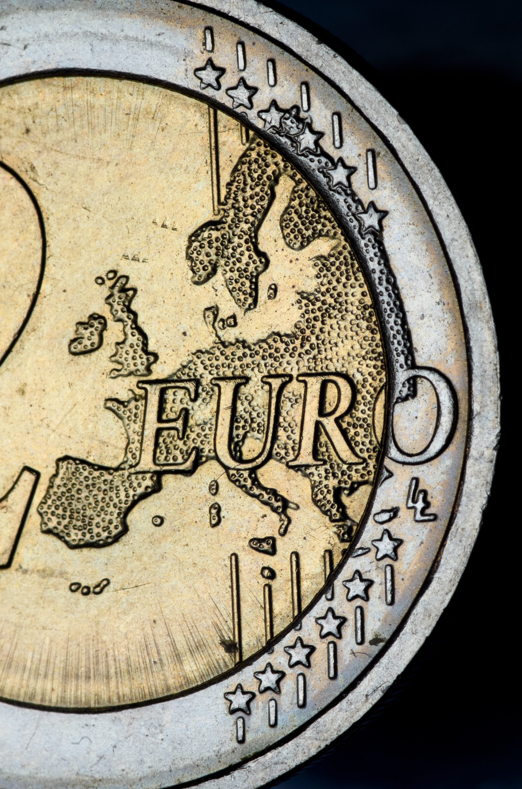 foto van 2 euro munt