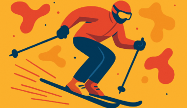 Afbeelding van skier bij blog over aansprakelijkheid skihal voor ongeval en letselschade