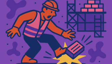 Afbeelding van arbeidsongeval bij blog over werkgeversaansprakelijkheid