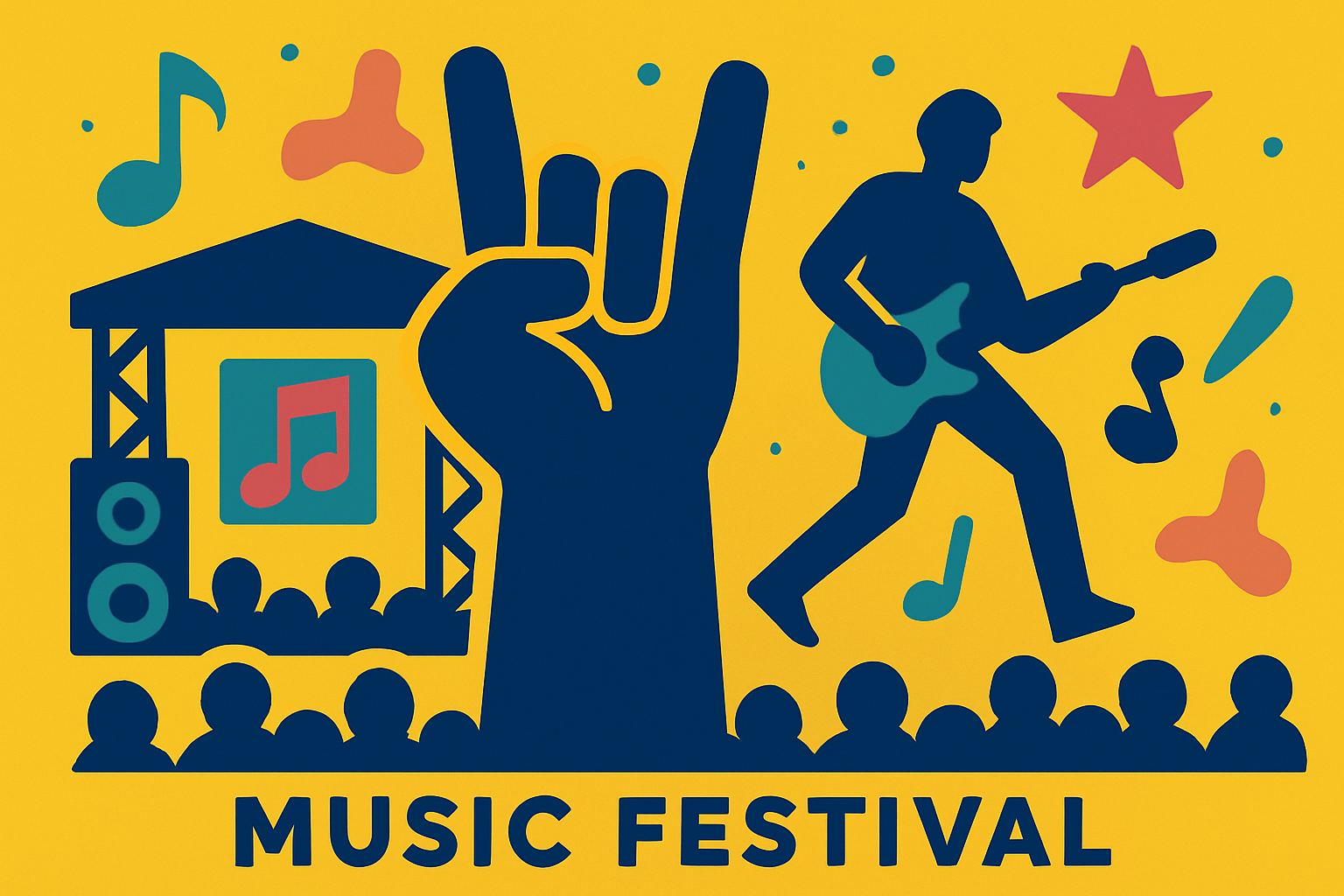 Afbeelding van muziekfestival bij blog over aansprakelijkheid verzekeringstussenpersoon.
