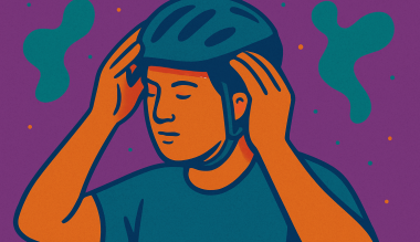 afbeelding van fietshelm bij blog over campagne voor fietshelmen tegen letselschade