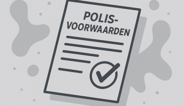 afbeelding van een verzekeringspolis bij blog over verzekeringsrecht en na-u-clausule