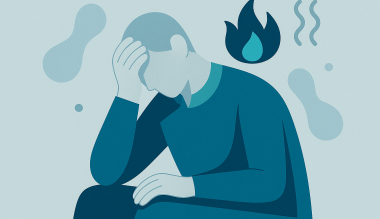 afbeelding van persoon met burn-out bij blog over werkgeversaansprakelijkheid