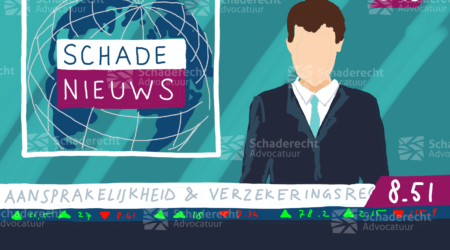 Tekening van nieuwslezer bij blogs over nieuws letselschade aansprakelijkheidsrecht en verzekeringsrecht