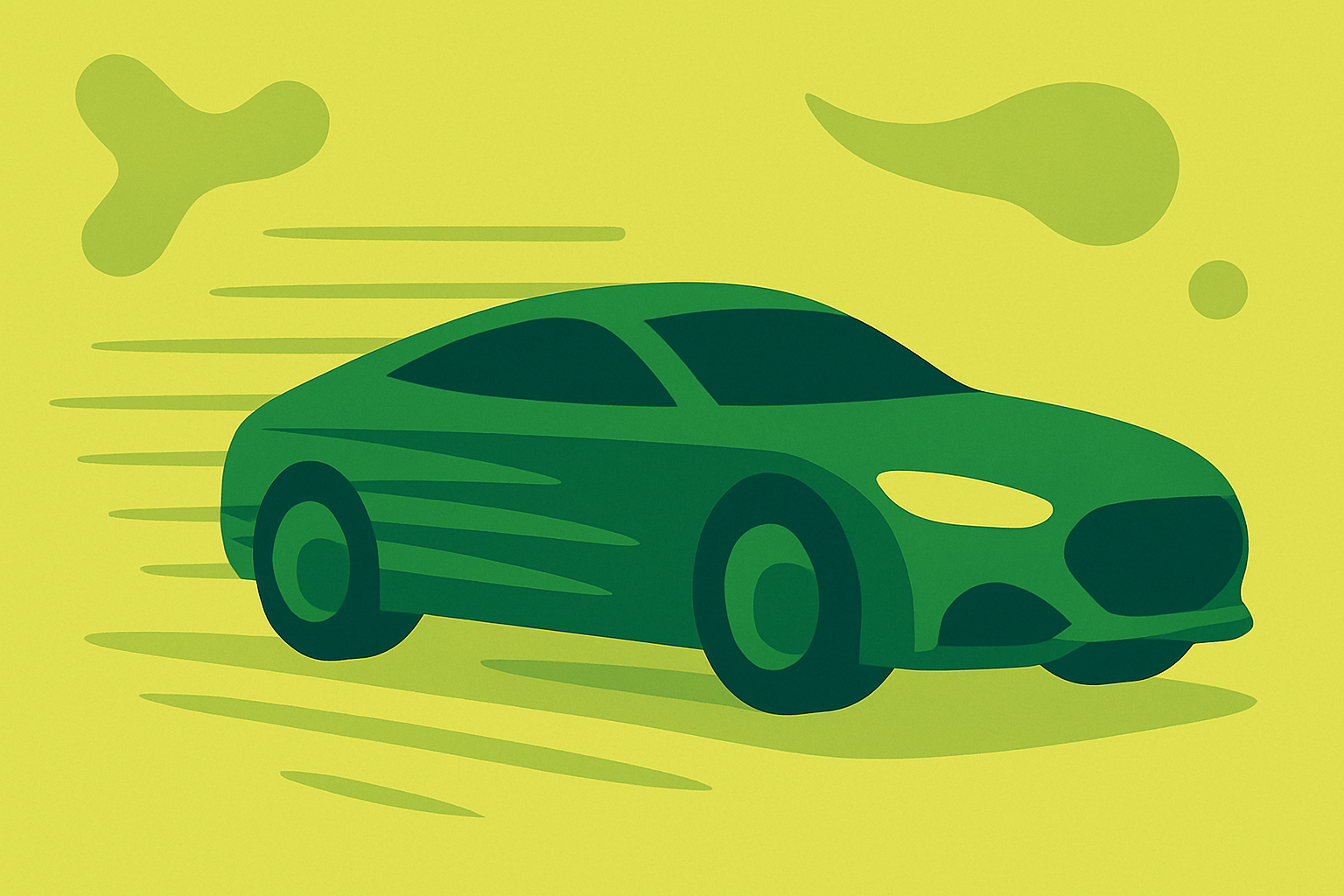 Afbeelding van snelle auto bij blog over wegrijden na ongeval en medewerkingsplicht in het verzekeringsrecht.